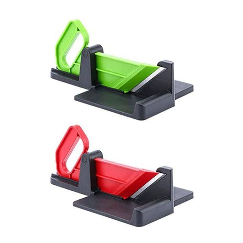 Rebanador Mini De Cecina Verduras Queso Manual Cortador-5