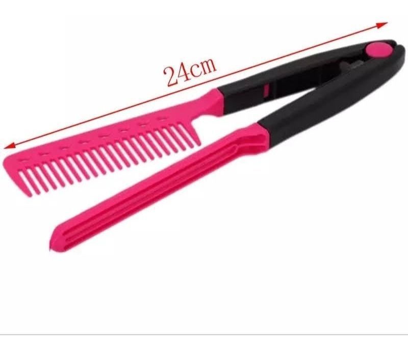 Peine Para Planchar Pelo Plegable Cabello Plancha-2