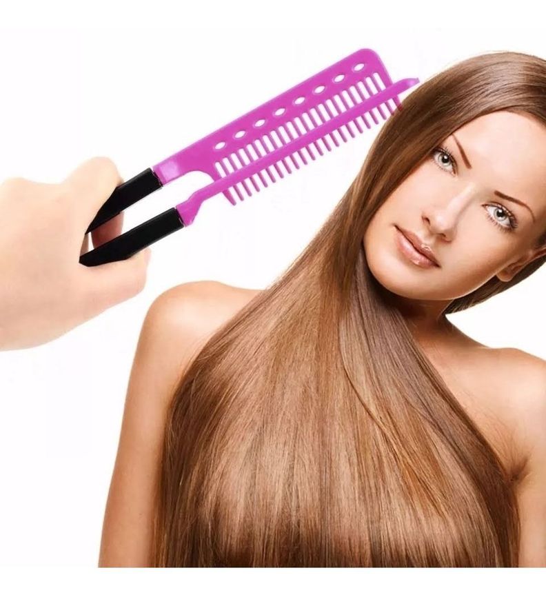 Peine Para Planchar Pelo Plegable Cabello Plancha-5