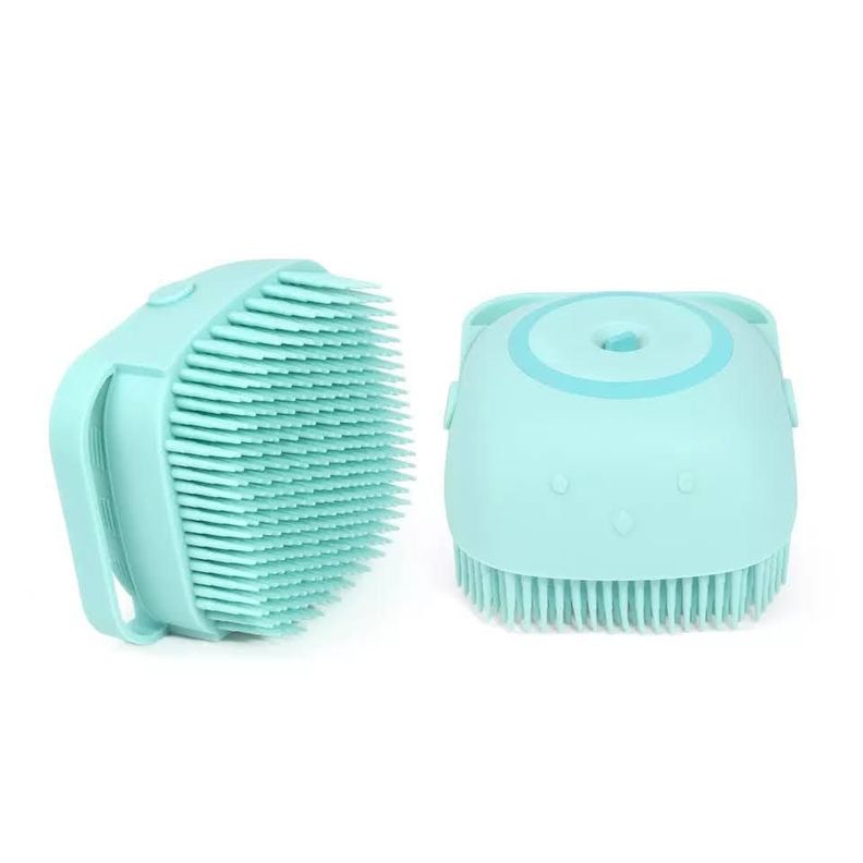 Cepillo Para Baño Mascotas Con Dispensador Automatico-4
