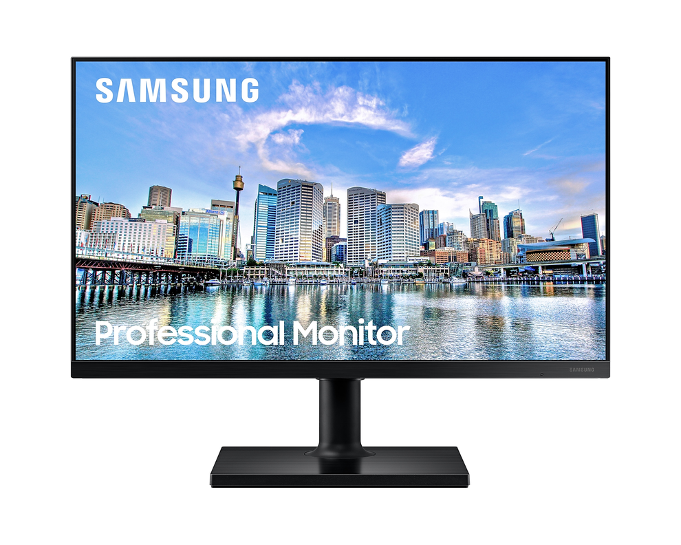 Monitor Samsung T45F 24" Full HD Pivoteable- LF24T450FQLXZS-0