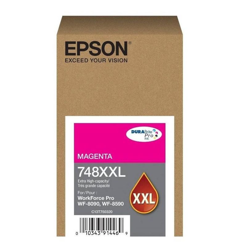 Epson Tinta 748XXL, Magenta, T748XXL320-AL-2