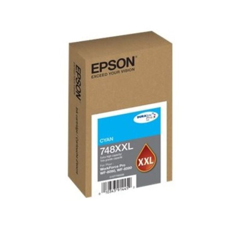 Epson Tinta 748XXL, Cyan, T748XXL220-AL-1