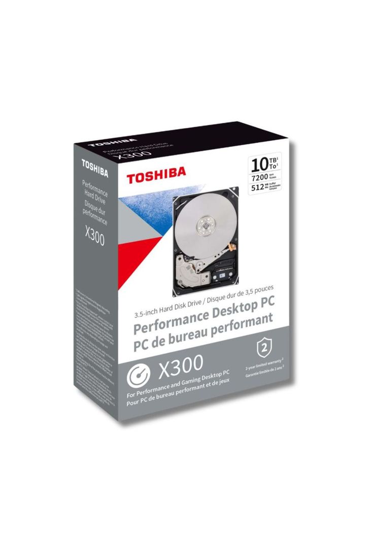 Disco Duro Toshiba X300 10TB – HDWR71AXZSTA-0