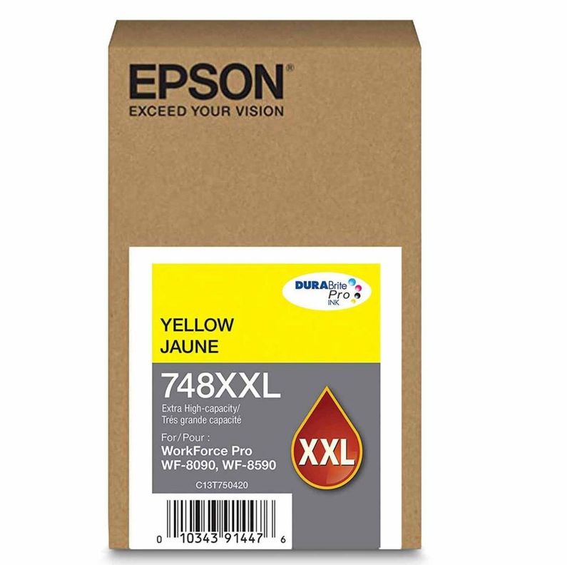 Epson Tinta 748XXL, Yellow, T748XXL420-AL-0