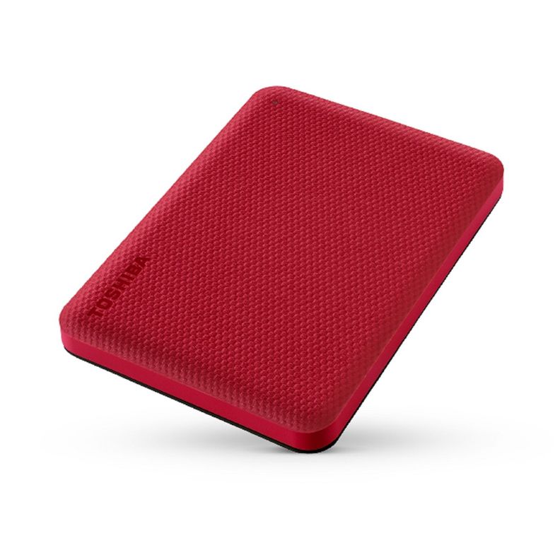 Disco Duro Externo Toshiba 2tb Canvio Advance Rojo-1