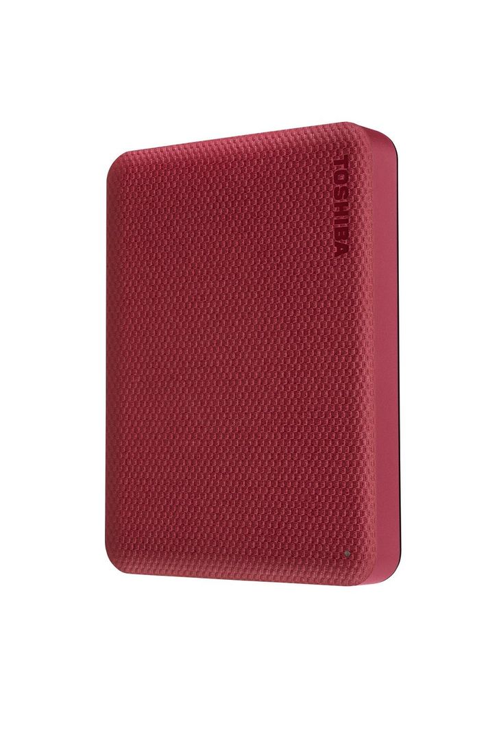 Disco Duro Externo Toshiba 4tb Canvio Advance Rojo-6