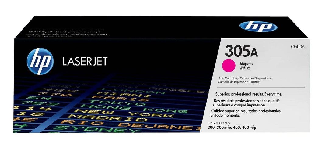 HP Toner LaserJet 305A, Magenta, CE413A Original-0