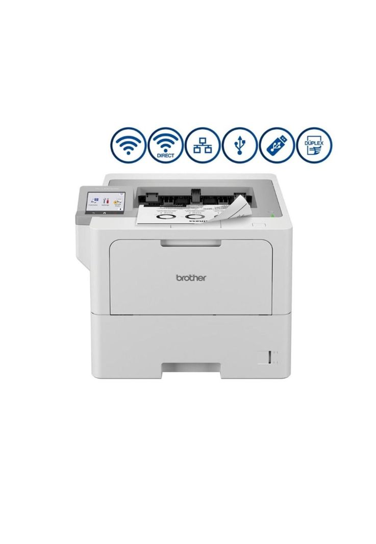 Brother Impresora láser Negro 52 ppm 11.000 pág HL-L6415DW-0