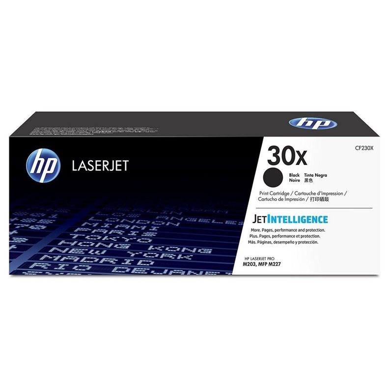 HP Toner LaserJet 30X Negro Alto Rendimiento CF230X Original-0