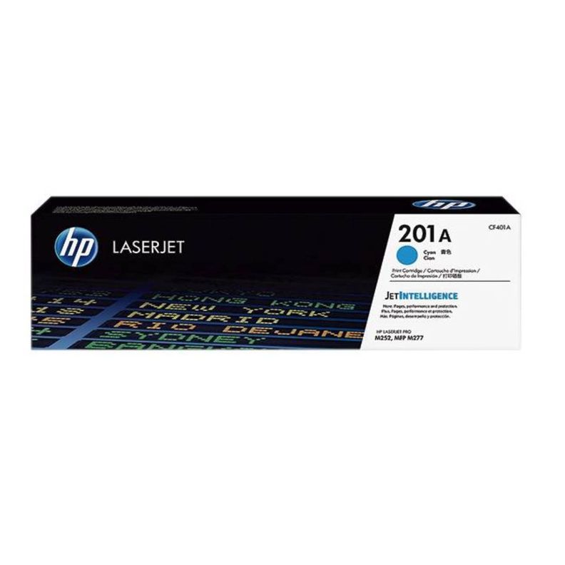 HP Toner LaserJet 201A, Cyan, CF401A Original-1