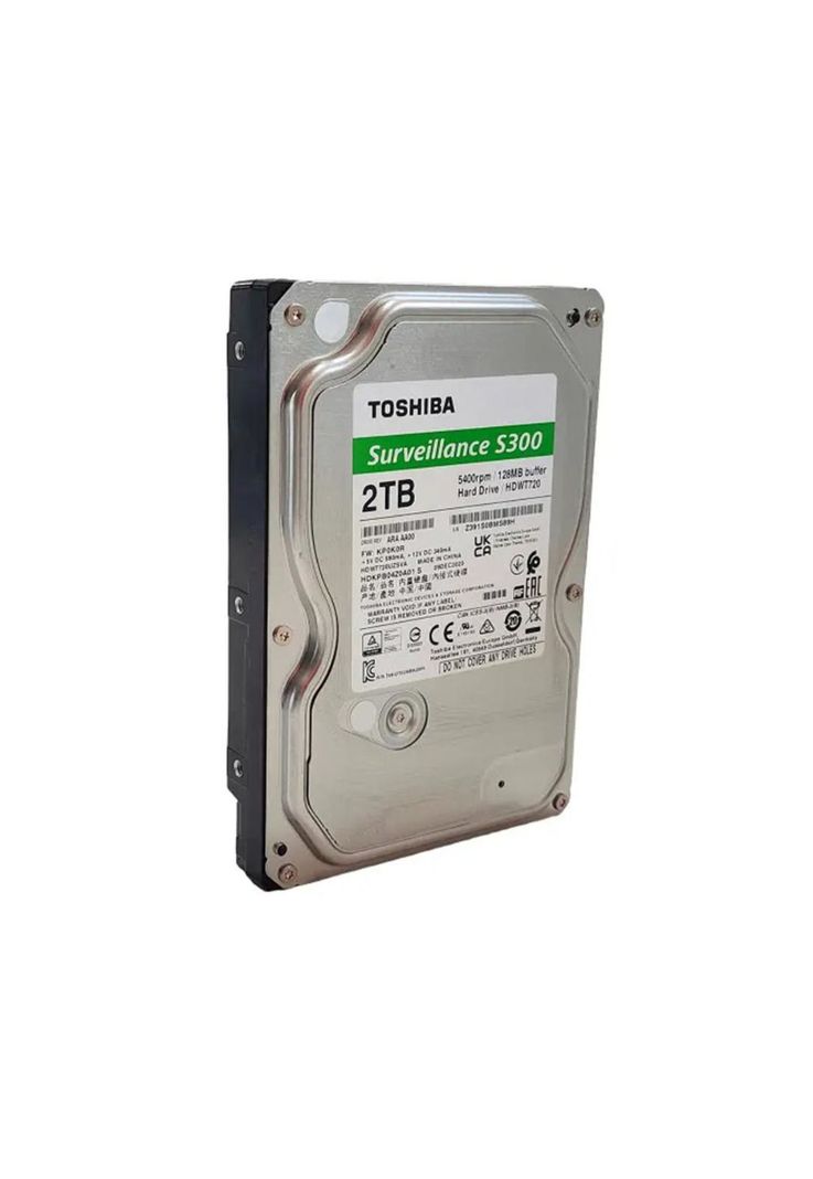 Toshiba Disco Duro Interno 2TB S300 Vigilancia HDWT720UZSVA-2