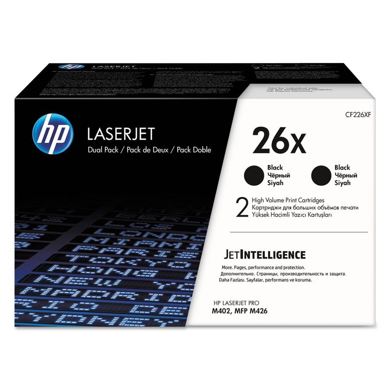 HP Toner LaserJet 26X Negro Alto Rendimiento CF226X-1