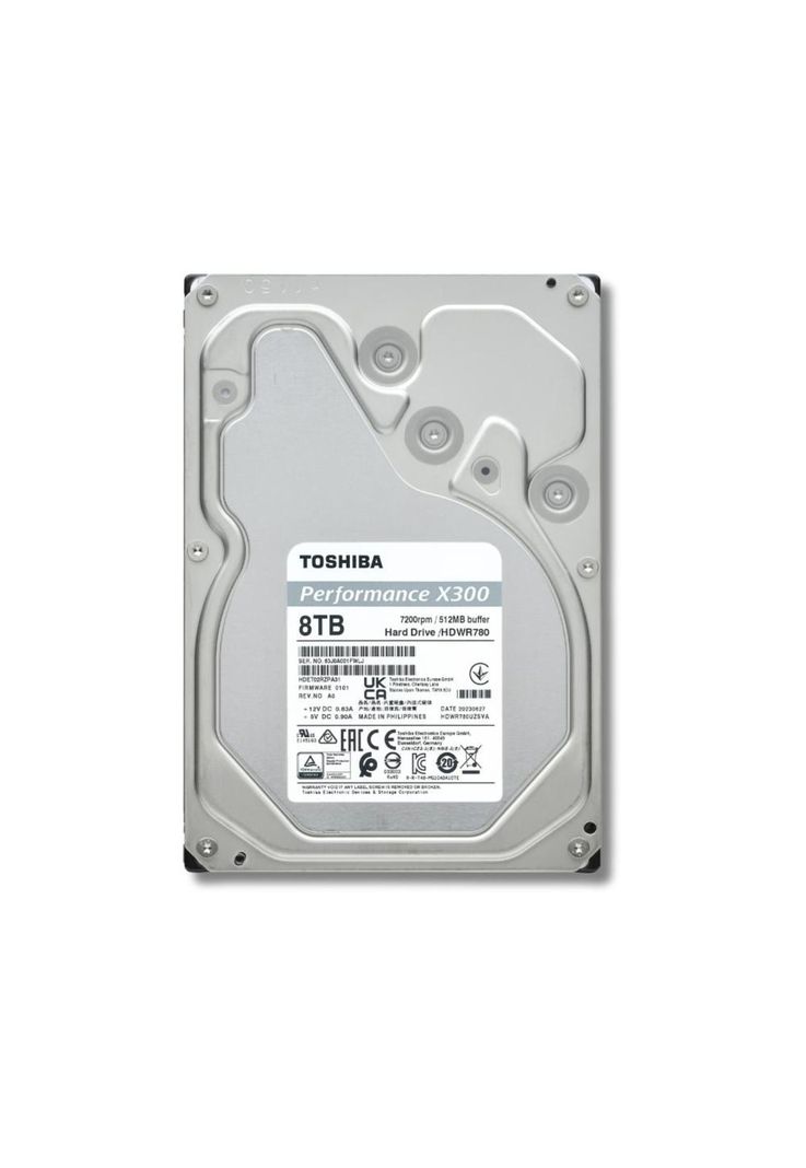 Toshiba X300 8TB Performance & Gaming – HDWR780XZSTA-1