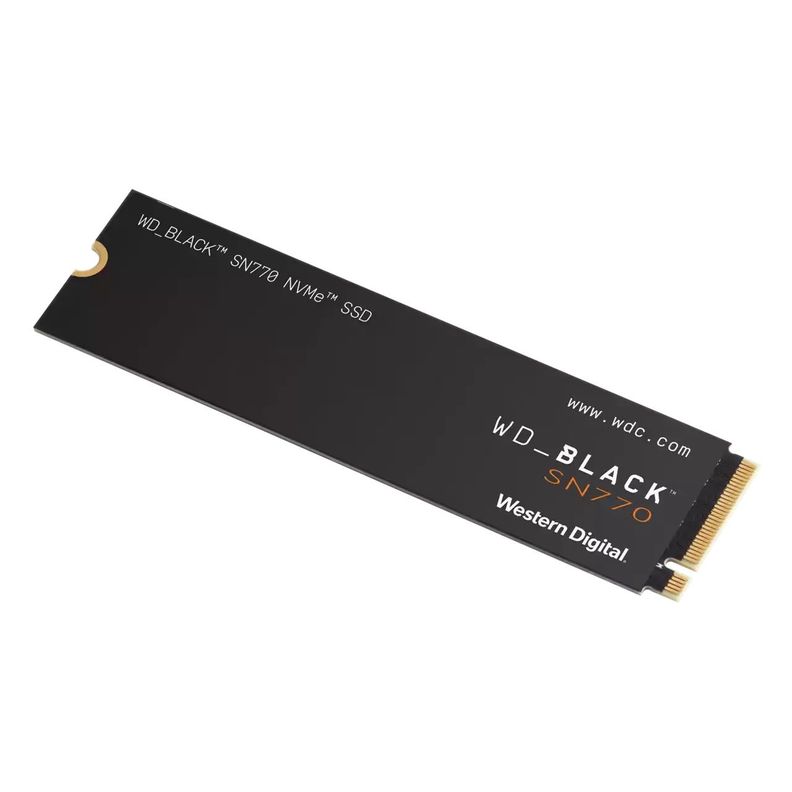 WD SSD 1TB, Black, SN770 R5150 W4900 NVMe M.2 WDS100T3X0E Western