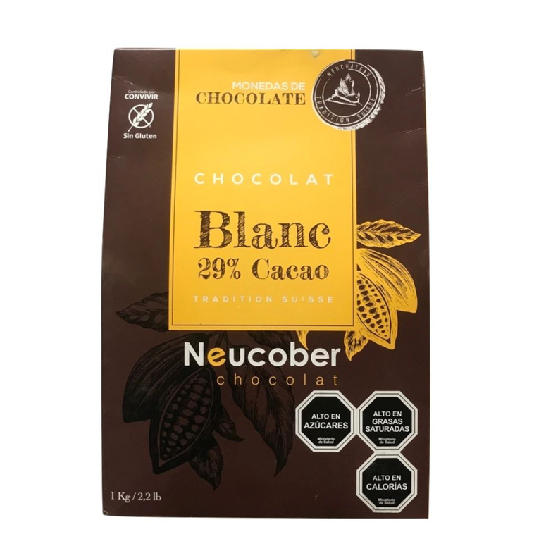 Chocolate Blanco 29% Cacao Neucober 1 Kg-0