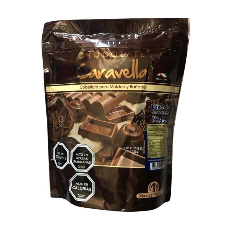 Cobertura Chocolate Caravella 1 Kg Negro-0