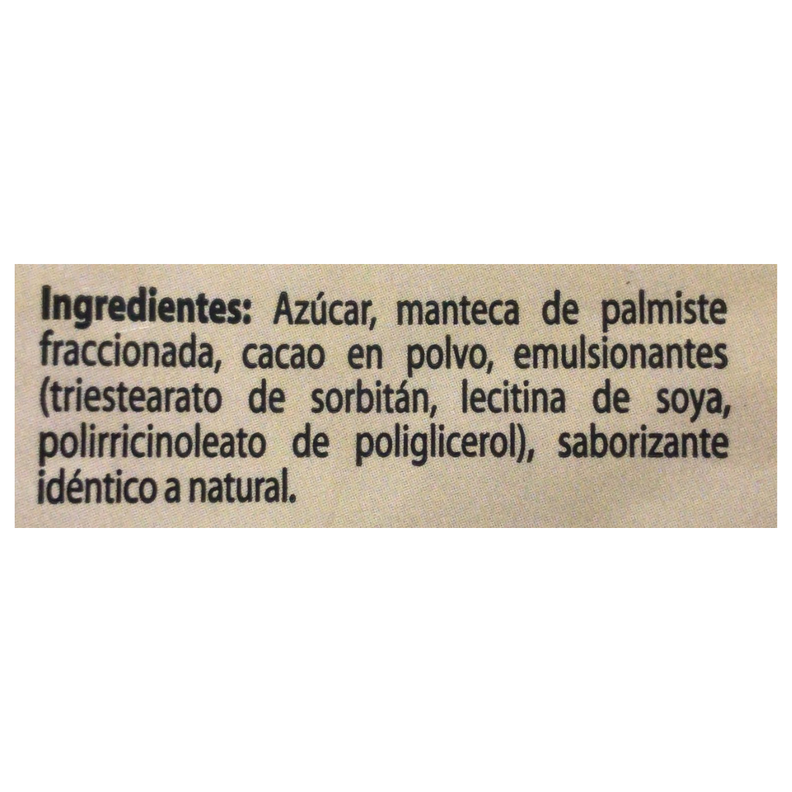 Cobertura Chocolate Neucober 107 Baño Alfajor Alto Rendimiento Barra 1kg-1