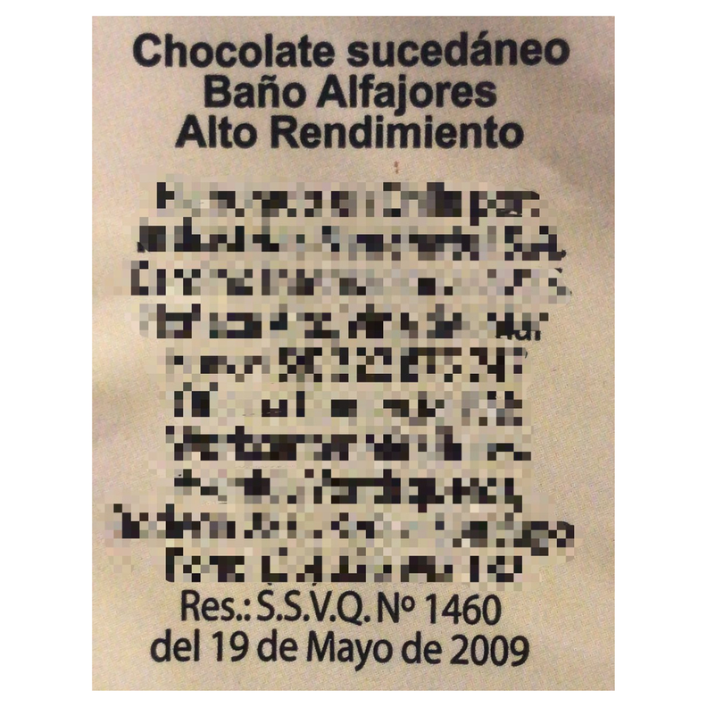 Cobertura Chocolate Neucober 107 Baño Alfajor Alto Rendimiento Barra 1kg-3