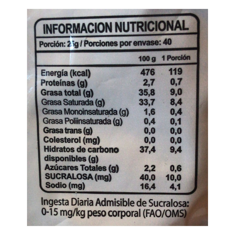 Cobertura Chocolate 407 Alto Rendimiento Sin Azúcar Neucober 1 Kg-2