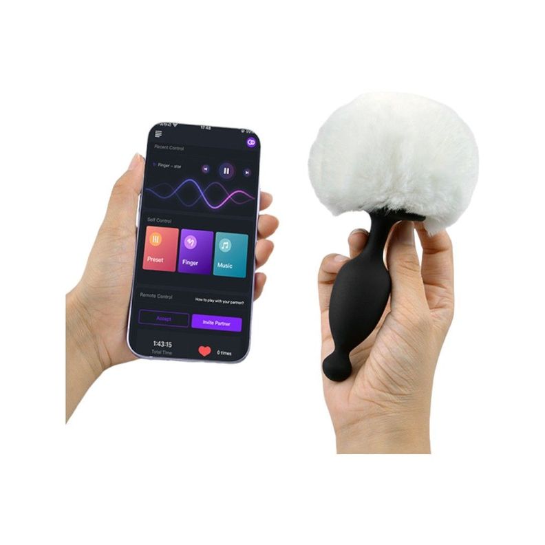 Plug Anal Vibrador Magic Bunny-1