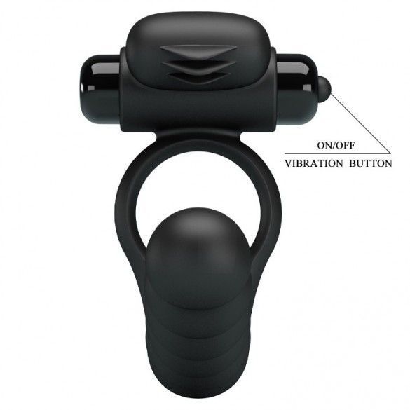 Anillo Vibrador para Doble Penetración Hércules-4