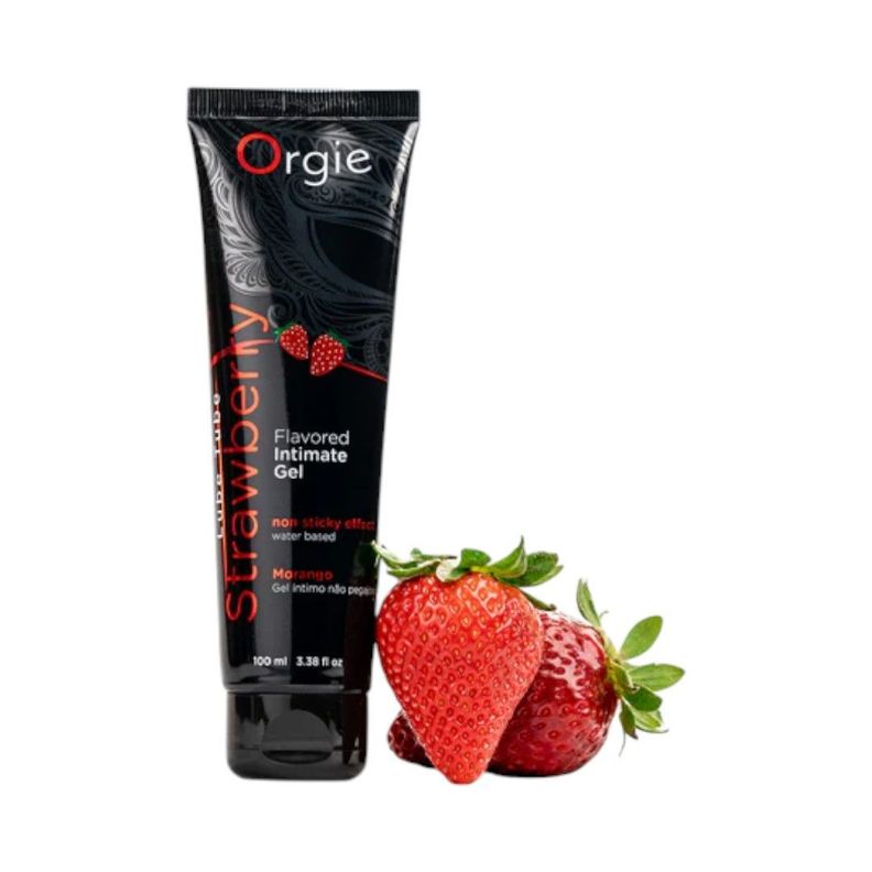 Lubricante Intimo Orgie Frutilla 100 ml-0