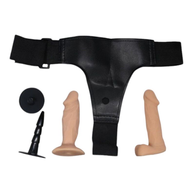 Arnés Jessica con Dildos Intercambiables-1