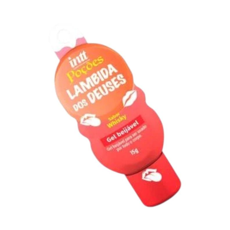 Gel para Sexo Oral Lamida de Los Dioses Sabor Whisky 15g-1