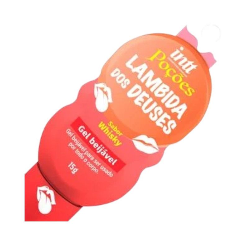 Gel para Sexo Oral Lamida de Los Dioses Sabor Whisky 15g-2