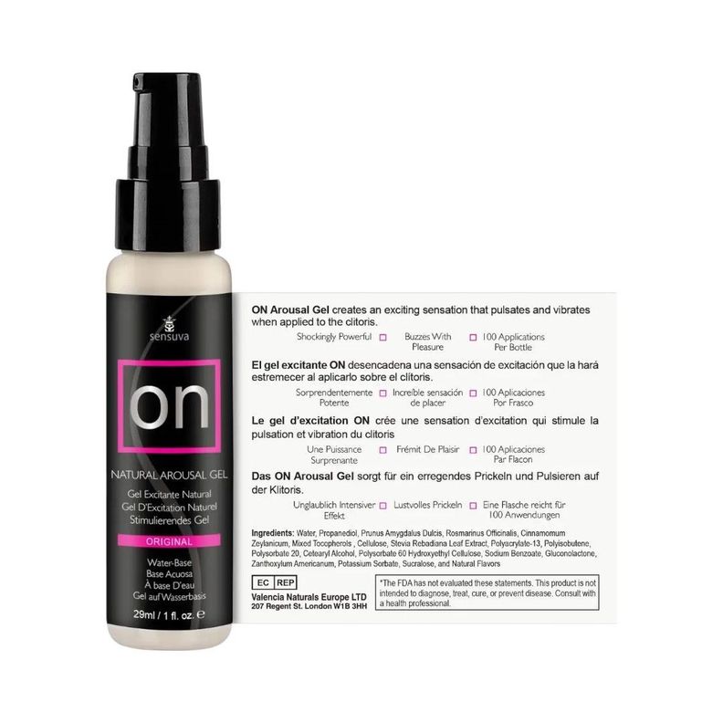 Gel Excitante Femenino Sensuva On Original 29 ml-1