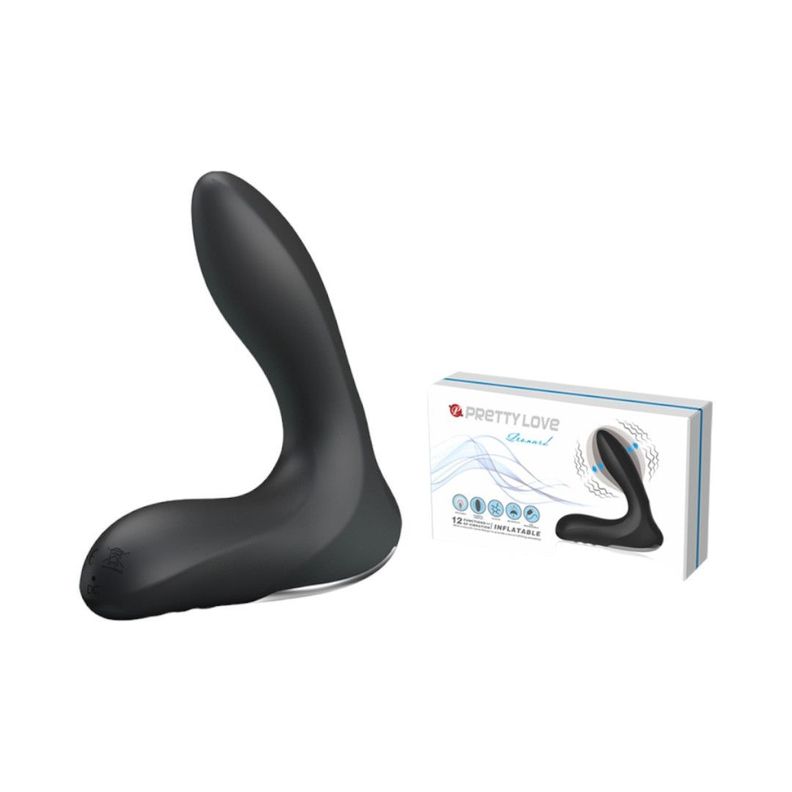Vibrador Anal Recargable & Inflable Leonard Pretty Love-5