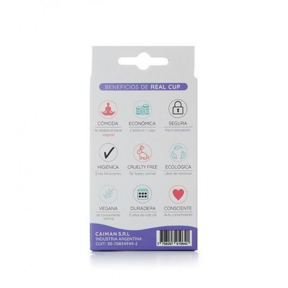 Copitas Menstruales Real Cup Set 2 Un-3