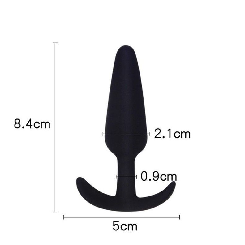  Plug Anal Play Slim SENS Negro Talla S-1