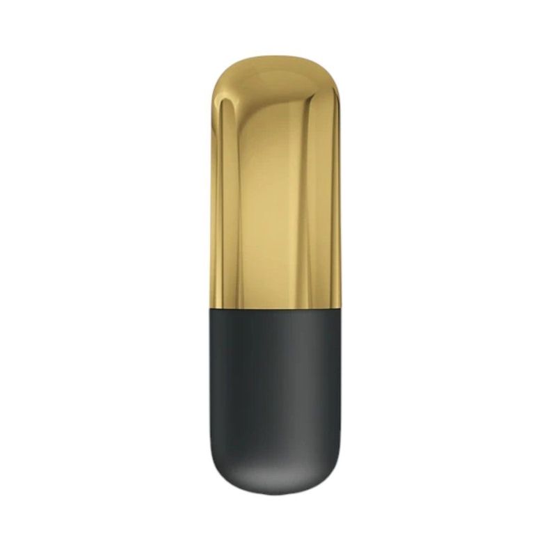 Mini Bala Vibradora Recargable Dorada-1