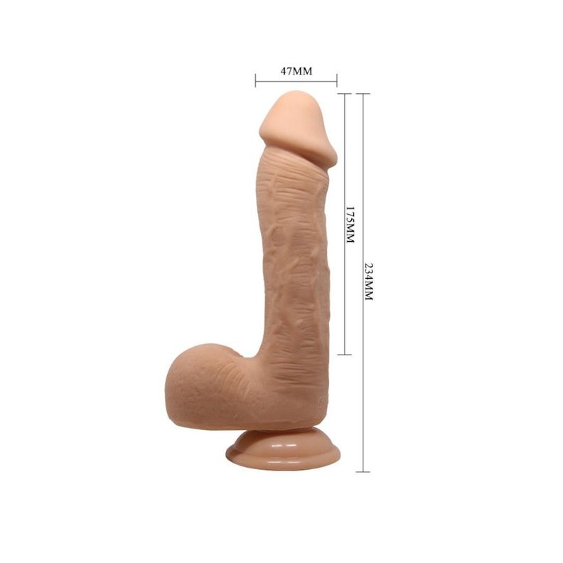 Consolador Realístico Super Soft Johnson 234 mm-7