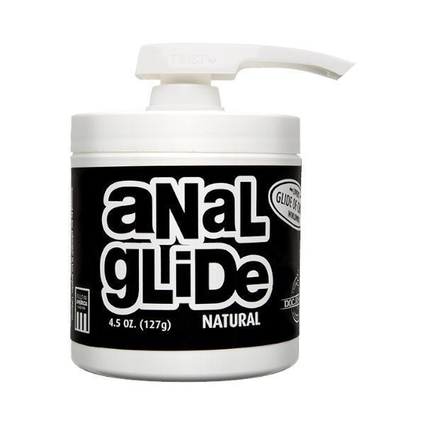 Lubricante Espeso Anal Glide Natural 127g-0