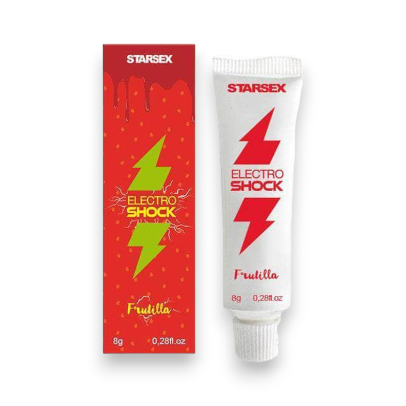  Electroshock Frutilla 8g Excitante Unisex-1