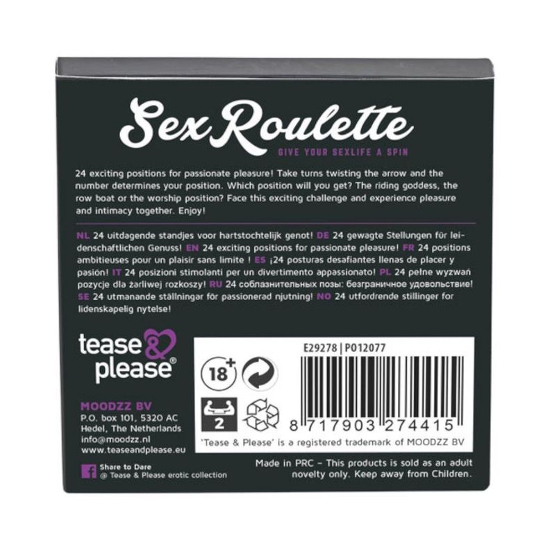  Juego Erótico Sex Roulette - Kamasutra-3