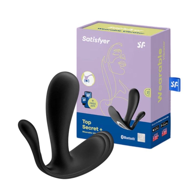 Satisfyer Top Secret+ con App Vibrador Doble Estimulación-0