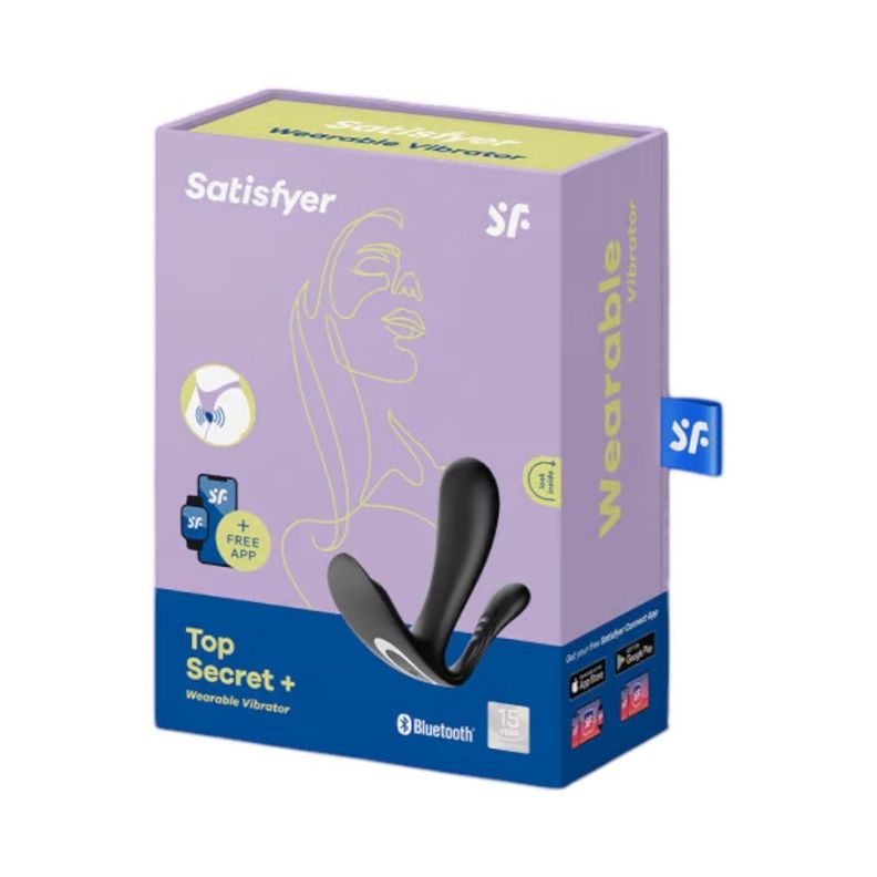 Satisfyer Top Secret+ con App Vibrador Doble Estimulación-7