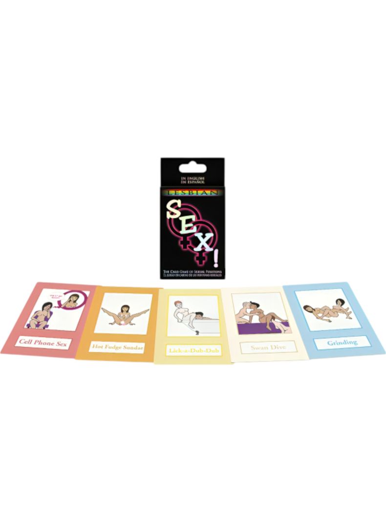  Juego Erótico de Cartas Sexo! Lésbico-1