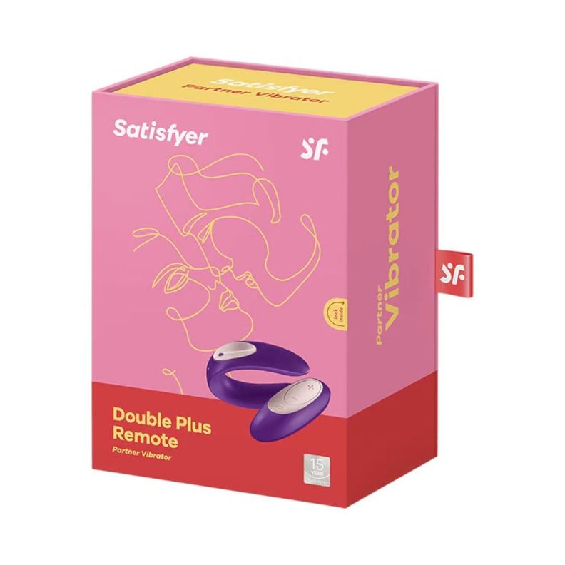  Satisfyer Vibrador de Parejas Double Plus Remote-4