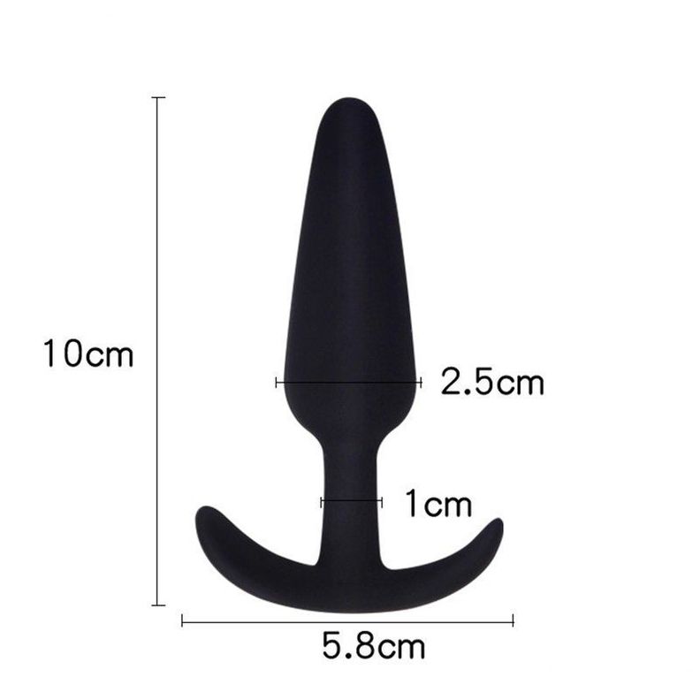 Plug Anal Play Slim SENS Negro Talla M-1