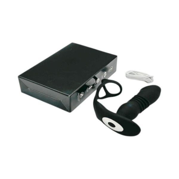 Plug Anal Vibrador Percutor Recargable Onix-3
