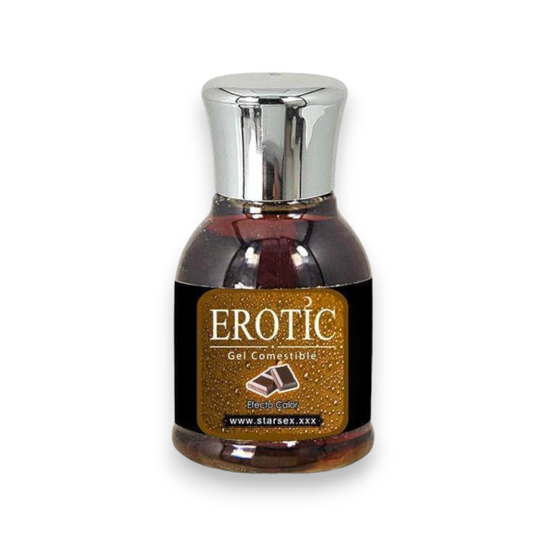  Gel Comestible Erotic Chocolate 30 ml para Masajes y Sexo Oral-1