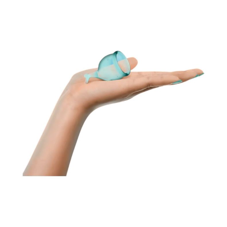 Satisfyer Set de 2 Copitas Menstruales Feel Secure Verde-2