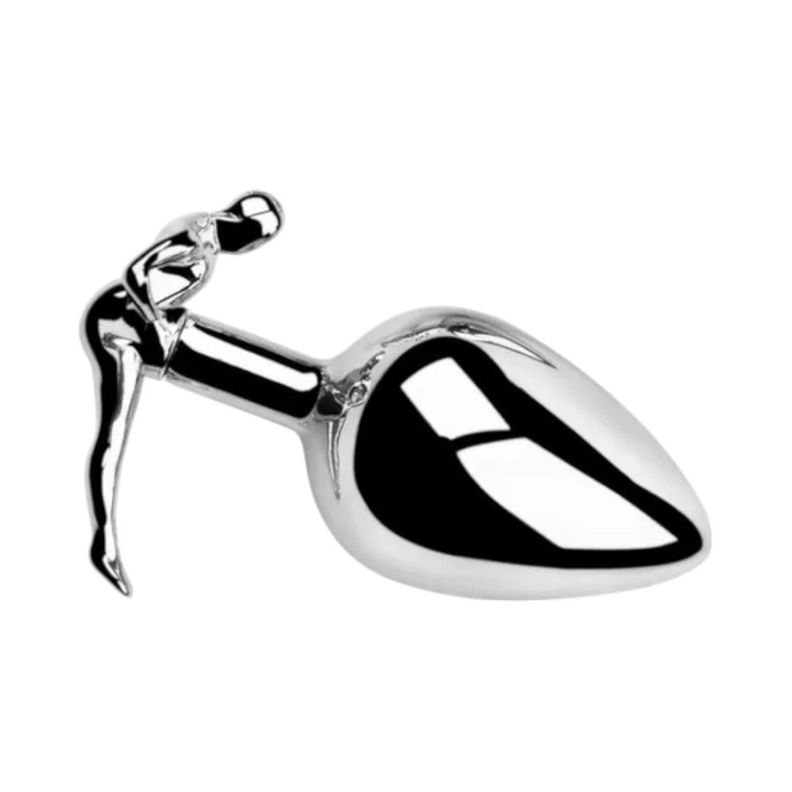Plug Anal MensTo Acero Inoxidable Talla M-0
