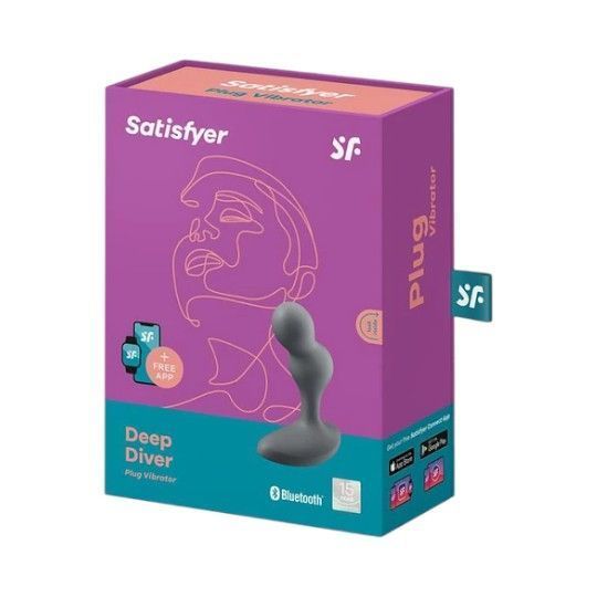 Satisfyer Deep Diver Plug Anal Vibrador con App-5