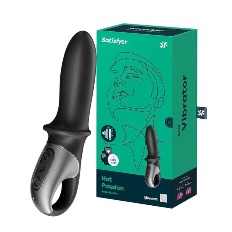Satisfyer Vibrador Prostático Hot Passion con App-0